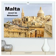 Cover-Bild zum Titel 'Malta - Juwel im Mittelmeer (hochwertiger Premium Wandkalender 2026 DIN A2 quer), Kunstdruck in Hochglanz' von 'Rabea Albilt'