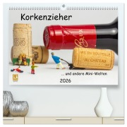 Cover-Bild zum Titel 'Korkenzieher ... und andere Mini-Welten (hochwertiger Premium Wandkalender 2026 DIN A2 quer), Kunstdruck in Hochglanz' von 'Michael Bogumil'