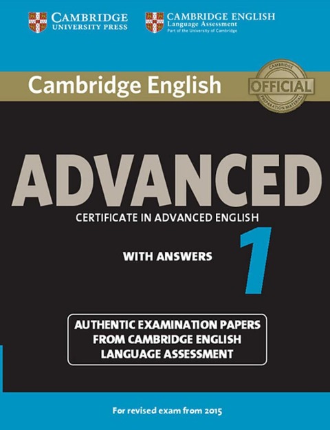 Cambridge English Advanced 1 for updated exam. Student's Book with answers - 