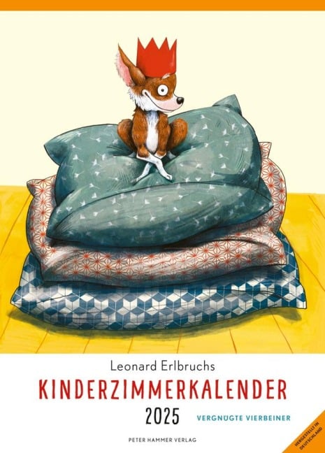 Leonard Erlbruchs Kinderzimmerkalender 2025 - Leonard Erlbruch