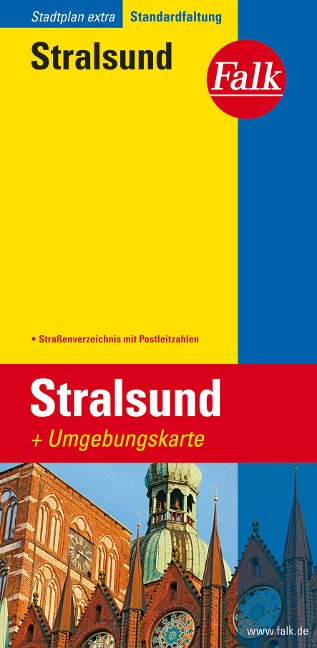 Falk Stadtplan Extra Standardfaltung Stralsund 1:17 500 - 