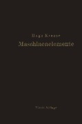 Cover-Bild zum Titel 'Maschinenelemente' von 'Hugo Krause'
