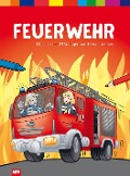 Cover-Bild zum Titel 'Feuerwehr - Malblock mit 24 Vorlagen zum Heraustrennen' von ''