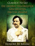 Cover-Bild zum Titel 'Die dreißig tolldreisten Geschichten - Drittes Zehent' von 'Honoré de Balzac'