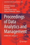 Cover-Bild zum Titel 'Proceedings of Data Analytics and Management' von ''