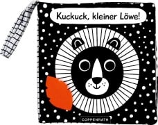 Cover-Bild zum Titel 'Babys kuschelweiches Kontrastbuch (Stoffbuch): Löwe' von ''
