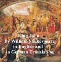 Cover-Bild zum Titel 'King John/ Leben und Tod des Konigs Johann' von 'William Shakespeare'