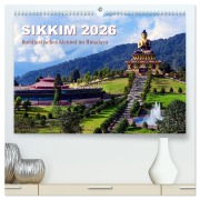Cover-Bild zum Titel 'Sikkim - Buddhistisches Kleinod im Himalaya (hochwertiger Premium Wandkalender 2026 DIN A2 quer), Kunstdruck in Hochglanz' von 'Manfred Bergermann'
