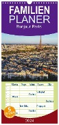 Familienplaner 2024 - Bonjour Paris mit 5 Spalten (Wandkalender, 21 x 45 cm) CALVENDO - Gunnar Lentz