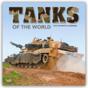 Cover-Bild zum Titel 'Tanks - Panzer 2026 - 16-Monatskalender' von 'Browntrout Publishers'