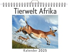 Cover-Bild zum Titel 'Tierwelt Afrika' von 'Leon Friedrich'