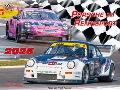 Cover-Bild zum Titel 'Porsche im Rennsport Kalender 2026' von 'Frank Pommer'