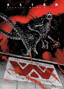 Cover-Bild zum Titel 'Alien: Schwarz, Weiß & Blut' von 'Ryan Cady, Partha Pratim, Bryan Hill, Paul Jenkins, Michael Dowling'