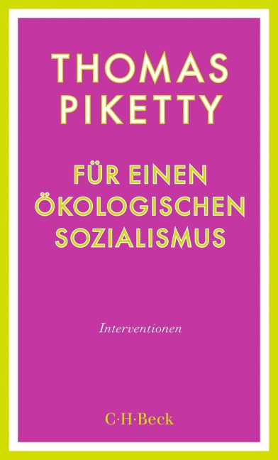 Für einen ökologischen Sozialismus - Thomas Piketty