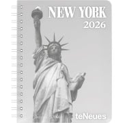 Cover-Bild zum Titel 'New York 2026 - Diary - Buchkalender - Taschenkalender - 16,5x21,6' von ''