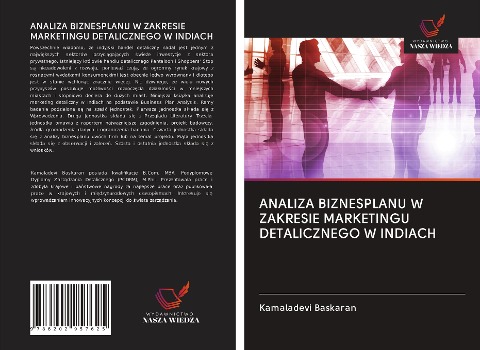 ANALIZA BIZNESPLANU W ZAKRESIE MARKETINGU DETALICZNEGO W INDIACH - Kamaladevi Baskaran