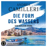 Cover-Bild zum Titel 'Die Form des Wassers - Commissario Montalbano, Teil 1' von 'Andrea Camilleri'