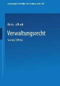 Cover-Bild zum Titel 'Verwaltungsrecht' von 'Walter Jellinek'