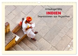 Cover-Bild zum Titel 'Urlaubsgefühle - INDIEN Impressionen aus Rajasthan (Wandkalender 2027 DIN A3 quer), CALVENDO Monatskalender' von 'Lena Iliopoulou'