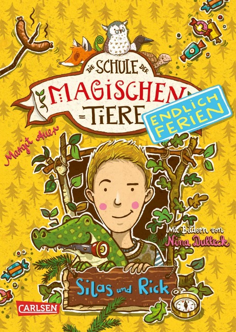 Die Schule der magischen Tiere - Endlich Ferien 2: Silas und Rick - Margit Auer
