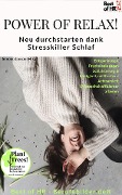 Cover-Bild zum Titel 'Power of Relax. Neu durchstarten dank Stresskiller Schlaf' von 'Simone Janson'