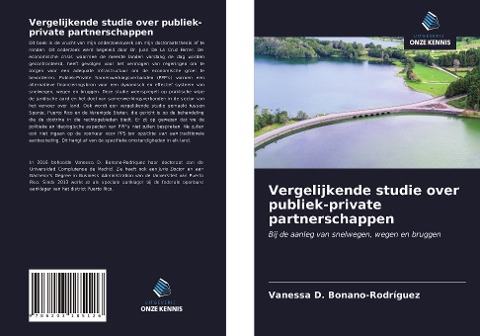 Vergelijkende studie over publiek-private partnerschappen - Vanessa D. Bonano-Rodríguez