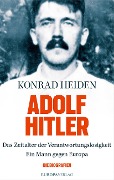 Cover-Bild zum Titel 'Adolf Hitler' von 'Konrad Heiden'