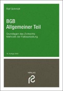 Cover-Bild zum Titel 'BGB Allgemeiner Teil' von 'Rolf Schmidt'