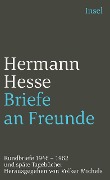 Briefe an Freunde - Hermann Hesse