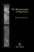 Cover-Bild zum Titel 'The Microstructure of Superalloys' von 'Madeleine Durand-Charre'