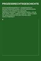 Prozessrechtsgeschichte - 
