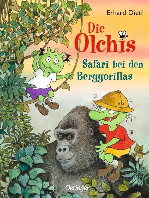 Die Olchis. Safari bei den Berggorillas - Erhard Dietl