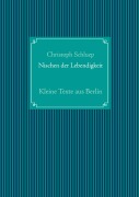 Cover-Bild zum Titel 'Nischen der Lebendigkeit' von 'Christoph Schluep'