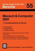 Cover-Bild zum Titel 'Mensch & Computer 2001' von ''