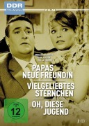 Cover-Bild zum Titel 'Papas neue Freundin & Vielgeliebtes Sternchen & Oh, diese Jugend' von 'Gertrud Nüsken, Hermann Rodigast, Georg Leopold, Walter Ulfig'