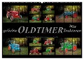 Geliebte Oldtimer Traktoren (Wandkalender 2024 DIN A2 quer), CALVENDO Monatskalender - Peter Roder