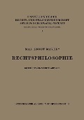 Cover-Bild zum Titel 'Rechtsphilosophie' von 'Max Ernst Mayer'