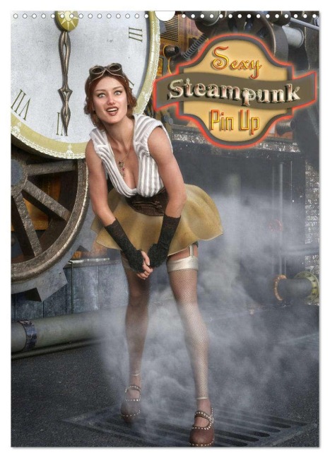 Sexy Steampunk Pin Up (Wandkalender 2026 DIN A3 hoch), CALVENDO Monatskalender - KarstenSchröder KarstenSchröder