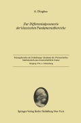Cover-Bild zum Titel 'Zur Differentialgeometrie der klassischen Fundamentalbereiche' von 'A. Dinghas'