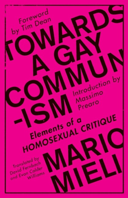 Towards a Gay Communism - Mario Mieli