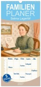Cover-Bild zum Titel 'Familienplaner 2027 - Selma Lagerlöf mit 5 Spalten (Wandkalender, 21 x 45 cm) CALVENDO' von 'Steffani Lehmann'