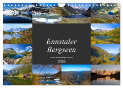 Ennstaler Bergseen in den Schladminger Tauern (Wandkalender 2026 DIN A4 quer), CALVENDO Monatskalender - Christa Kramer