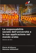 Cover-Bild zum Titel 'La responsabilità sociale dell'università e la sua applicazione nel mondo arabo' von 'Pierre Al-Khoury, Mansour Alshamali'