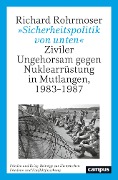 Cover-Bild zum Titel '»Sicherheitspolitik von unten«' von 'Richard Rohrmoser'