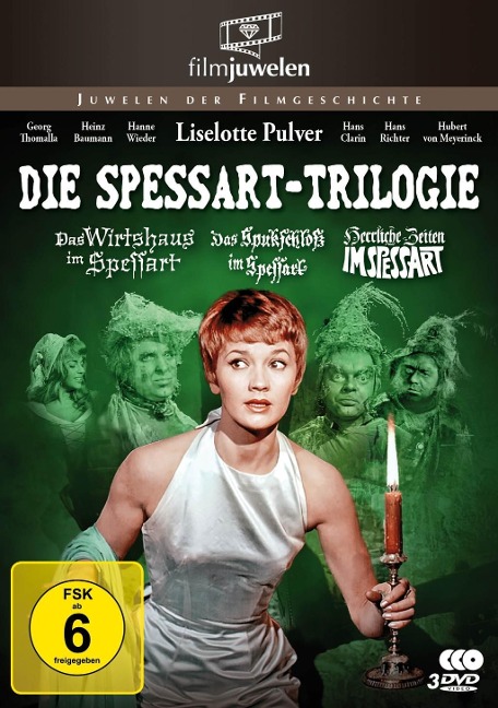 Die Spessart-Trilogie: Alle 3 Spessart-Komödien mit Lilo Pulver - Hans Clarin