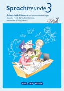 Cover-Bild zum Titel 'Sprachfreunde 3. Schuljahr. Arbeitsheft Fördern. Ausgabe Nord' von 'Katrin Junghänel, Susanne Kelch, Andrea Knöfler'