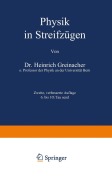 Cover-Bild zum Titel 'Physik in Streifzügen' von 'H. Greinacher'