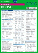 Cover-Bild zum Titel 'PONS Grammatik auf einen Blick Deutsch' von ''