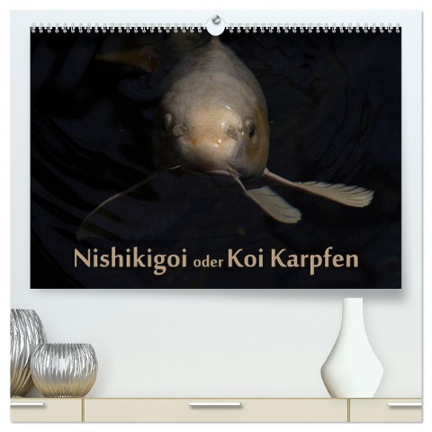 Nishikigoi oder Koi Karpfen (hochwertiger Premium Wandkalender 2025 DIN A2 quer), Kunstdruck in Hochglanz - Erwin Renken