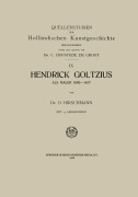 Cover-Bild zum Titel 'Hendrick Goltzius als Maler, 1600-1617' von 'O. Hirschmann'